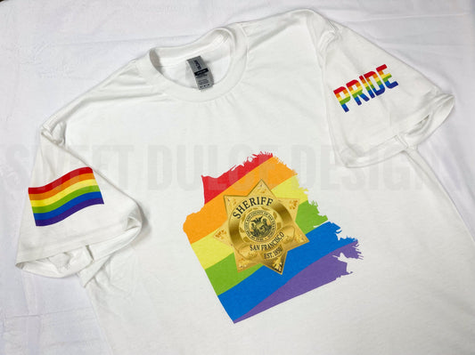 San Francisco Sheriff's Pride Shirts 2022