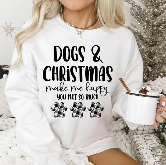 Dogs and Christmas Crewneck