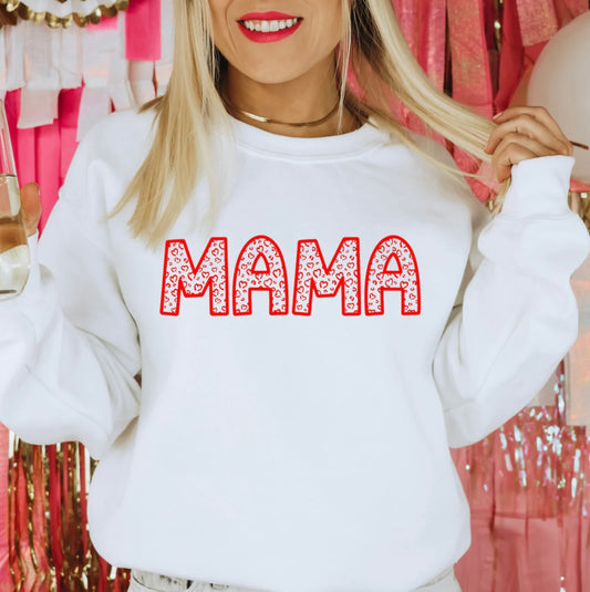 Mama Hearts Crewneck